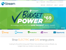 Tablet Screenshot of mystream.com